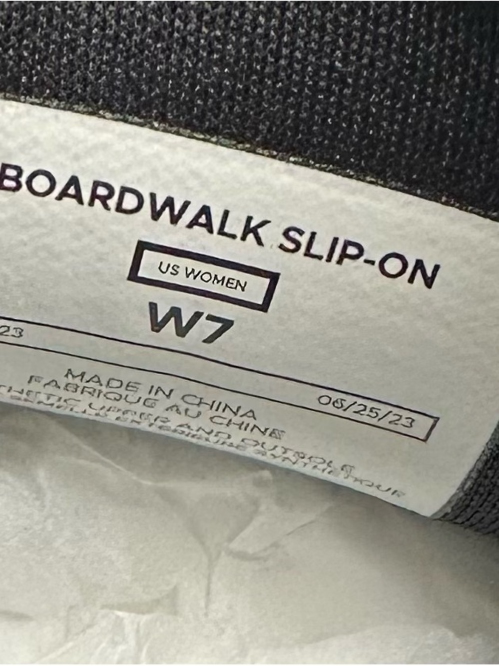Vessi Off-White Knit Slip-On Sneakers - Picture 7 of 7